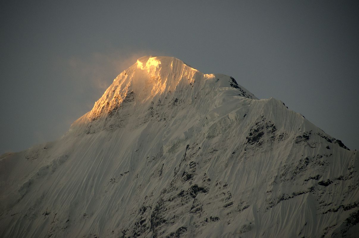 01 Nilgiri North Close Up At Sunrise From Jomsom 